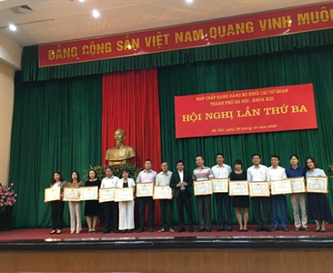 Đảng bộ Viện KSND thành phố Hà Nội vinh dự được biểu dương, khen thưởng...